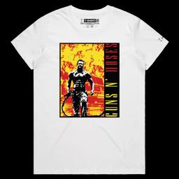 Men On Fire_Female MAPLE White