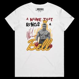 The Knockout T-shirt_Female MAPLE White