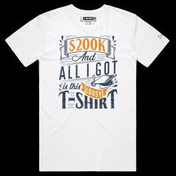 Million Dollar T-Shirt_v1_Male STAPLE White