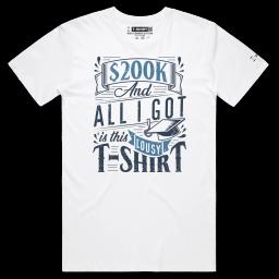 Million Dollar T-Shirt_v2_Male STAPLE White