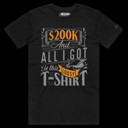 Million Dollars T-Shirt_v1_Male STAPLE Black