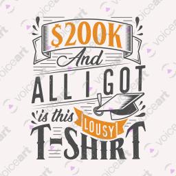 Million Dollars T-Shirt_v1_Watermark White