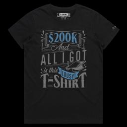 Million Dollars T-Shirt_v2_Female MAPLE Black