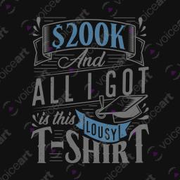Million Dollars T-Shirt_v2_Watermark Black