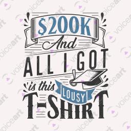Million Dollars T-Shirt_v2_Watermark White