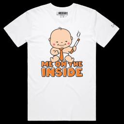 Smoking Baby Adult_Male STAPLE White