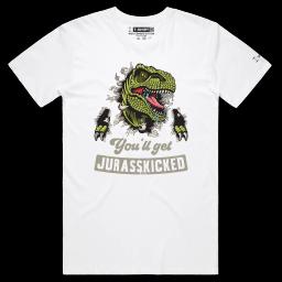 Don’t Mess With The Dinosaur_Male STAPLE White
