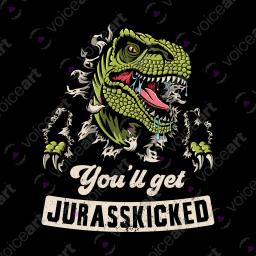 Don’t Mess With The Dinosaur_Watermark Black