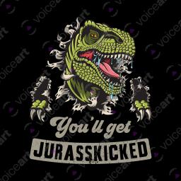 Don’t Mess With The Dinosaur_Watermark White