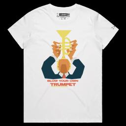 Make Music Great Againn_Female MAPLE White