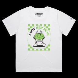 Peas Be With You_Female MARTINA White