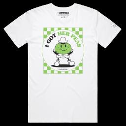 Peas Be With You_Male STAPLE White