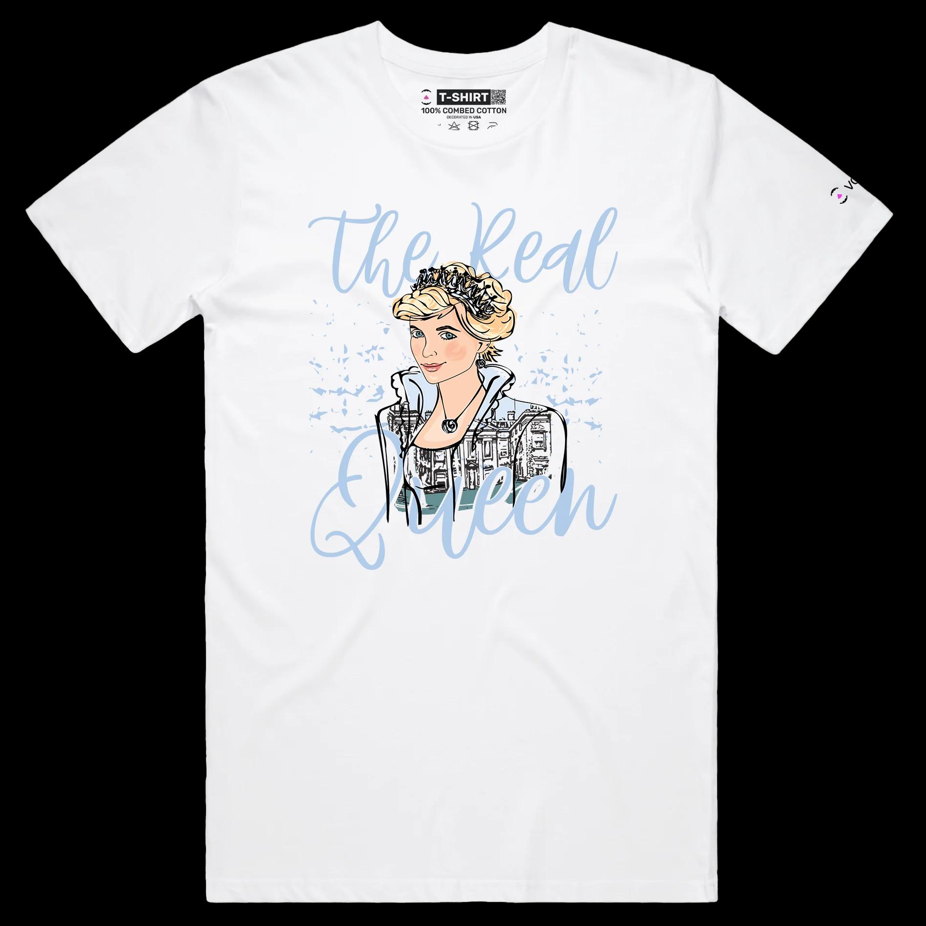 VOICEART White Male Regular Princess Diana Historical T-Shirt with Premium Quality Design Tee for Men and Women v2