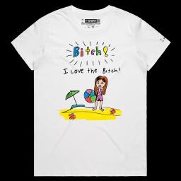 The Beach Is Backk_Female MAPLE White