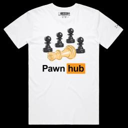 Can You Touch And Push Wood_Male STAPLE White