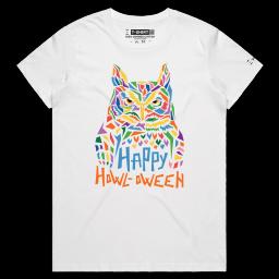 Howl Trick Or Treats_Female MAPLE White