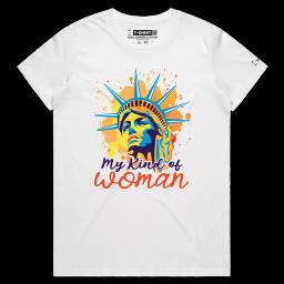 I Am Woman_Female MAPLE White