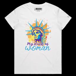 I Am Womann_Female MAPLE White