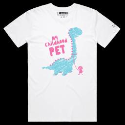 I’m Feeling Dino Might_Male STAPLE White