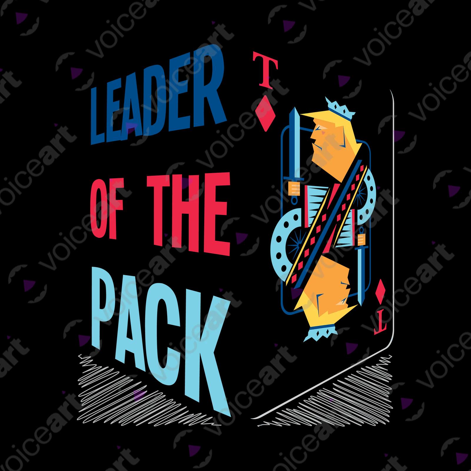 VOICEART White Watermark President Donald Trump King of Diamonds Funny Political T-Shirt Premium Leader of the Pack