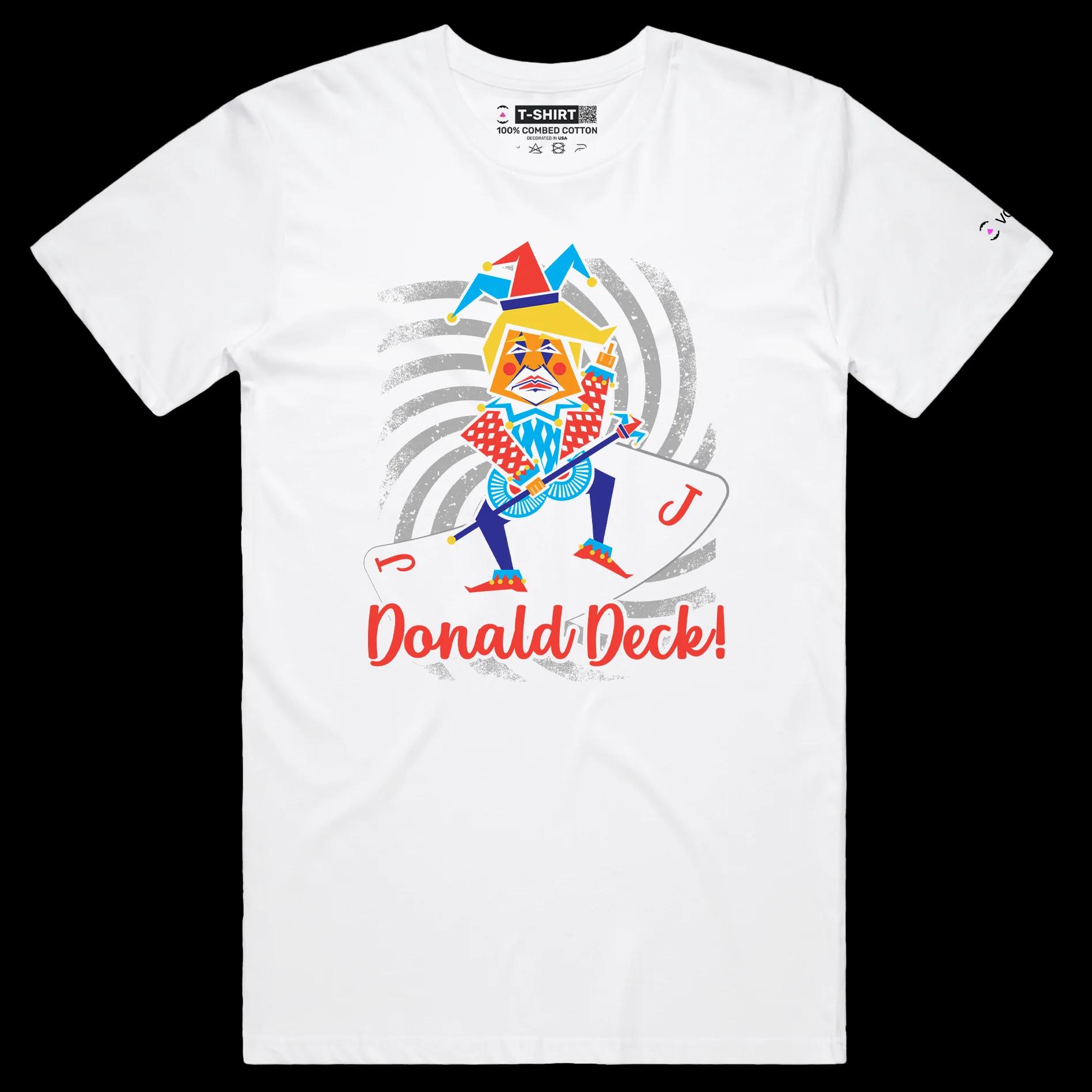 VOICEART White Male Regular President Donald Trump Jester Playing Cards Funny Political Shirt Premium Graphic Donald Deck