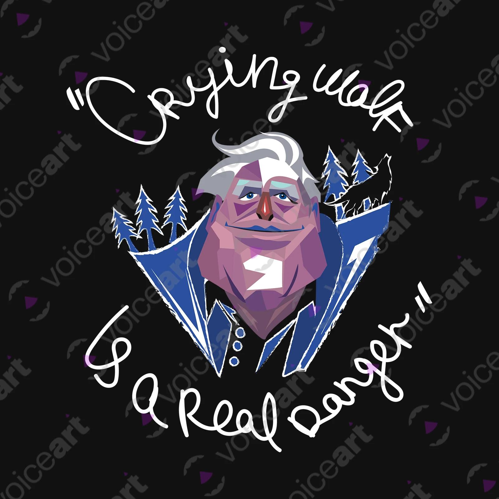 VOICEART Black Watermark David Attenborough Nature and Geography T-Shirt with Premium Quality Graphic Earth Survival