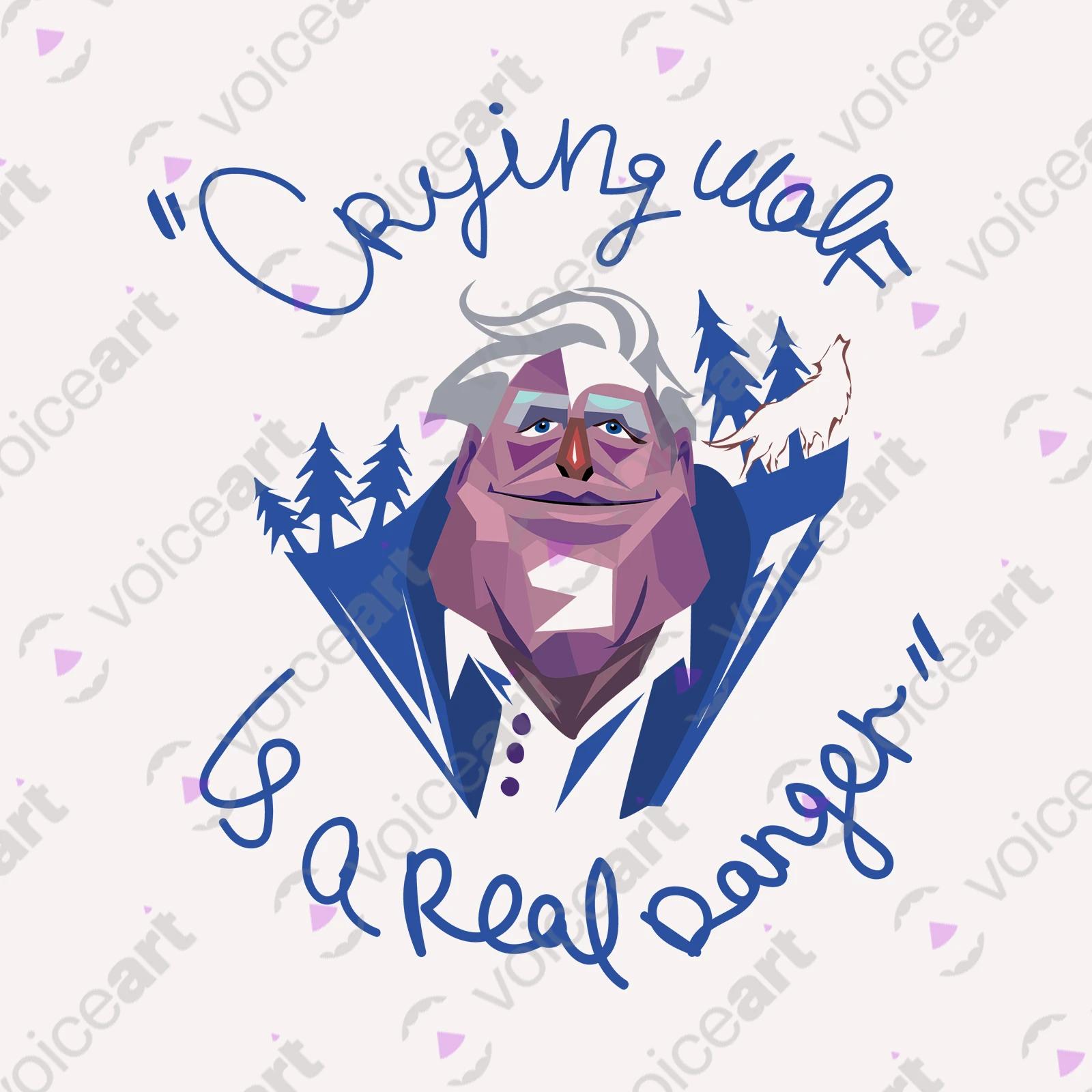 VOICEART White Watermark David Attenborough Nature and Geography T-Shirt with Premium Quality Graphic Earth Survival