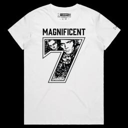 The Golden Shirt Number 7_Female MAPLE White