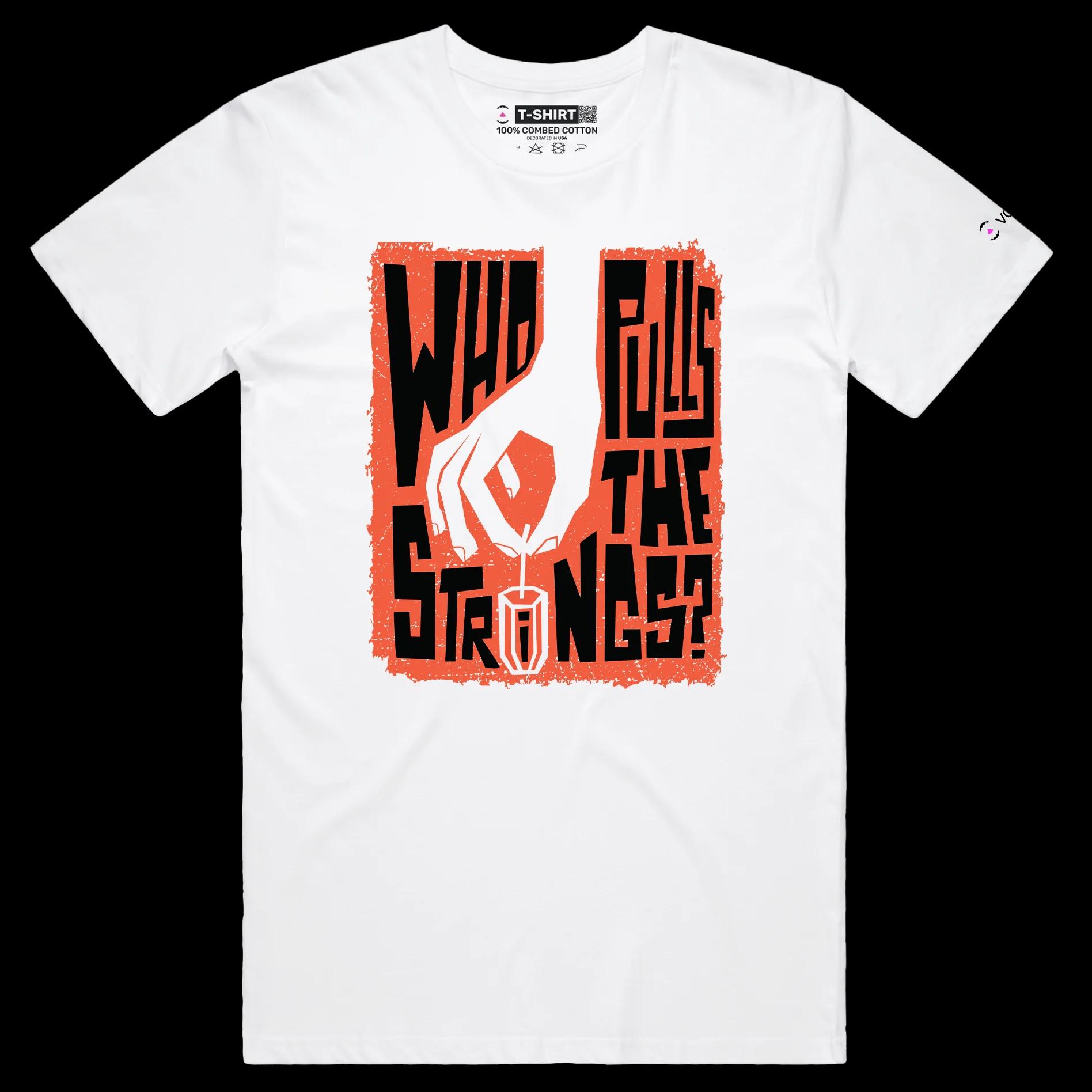 VOICEART White Male Regular Tampons and Periods Health T-Shirt with Premium Quality Graphic Female Menstrual Cycle Tee v1