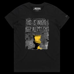The Best Toilet Humor_Female MAPLE Black