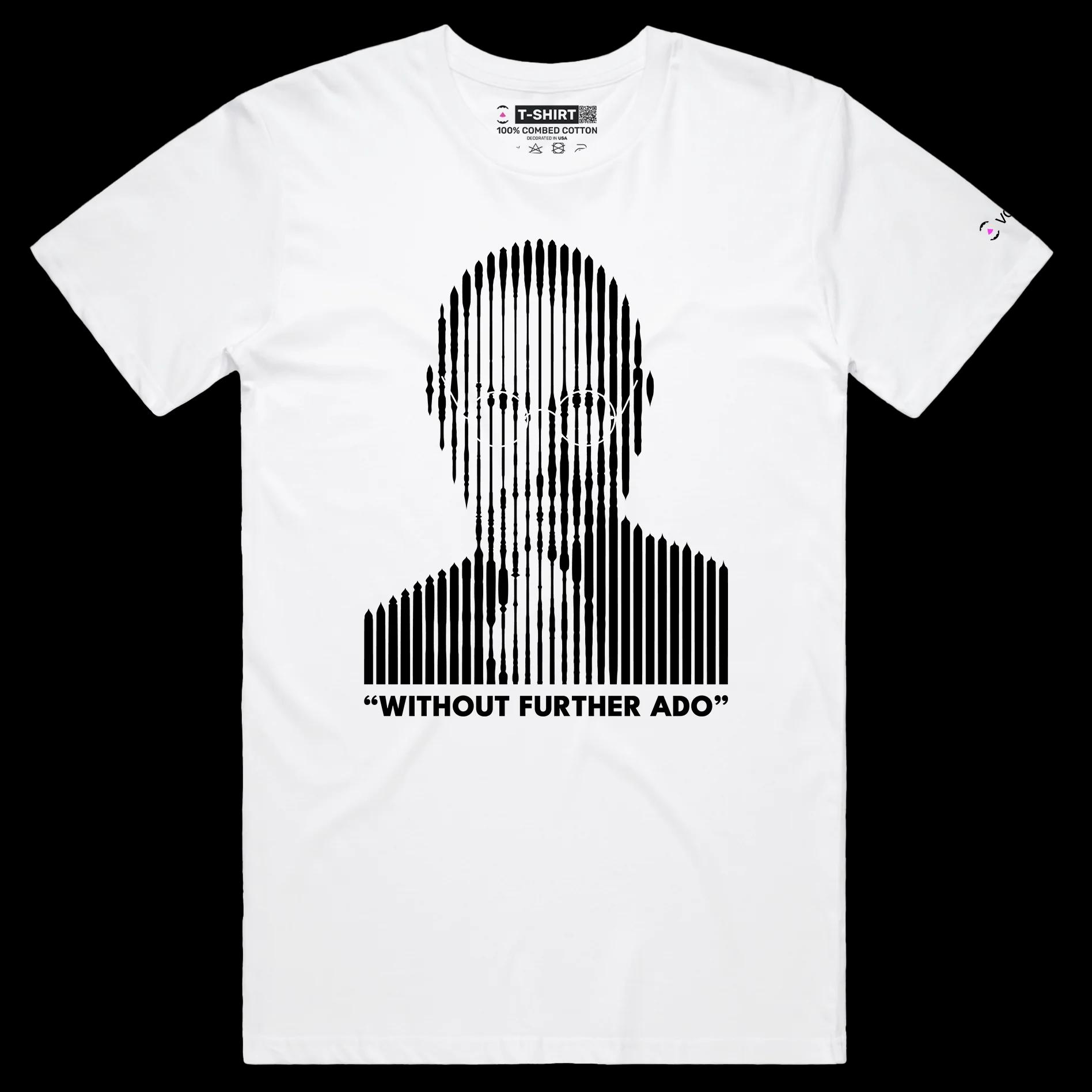 VOICEART White Male Regular Jobs Businessman Motivational Shirt with Premium Graphic Famous Apple Quote with Play on Words