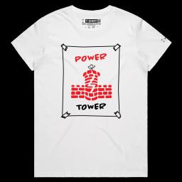 Let’s Power Up_Female MAPLE White