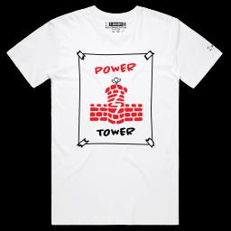 Let’s Power Up_Male STAPLE White