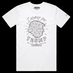Trump Up The Volume_Male STAPLE White