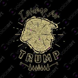 Trump Up The Volume_Watermark Black