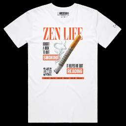 Smoking &#8211; Zen and Now_Male STAPLE White