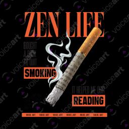 Smoking &#8211; Zen and Now_Watermark White