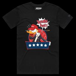 Trump Ducks A Bullet_Male STAPLE Black