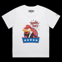 Trump Ducks A Bullets_Female MARTINA White