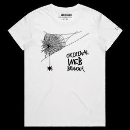 Webs And Flows_Female MAPLE White
