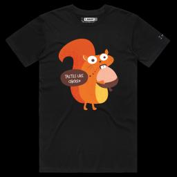 It’s A Squirrel World_Male STAPLE Black