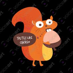 It’s A Squirrel World_Watermark Black