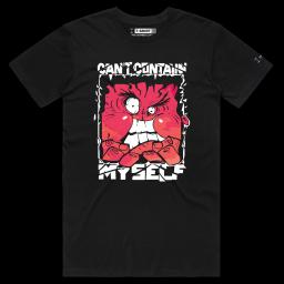 Red Face Spells Danger_Male STAPLE Black