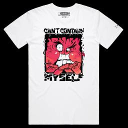 Red Face Spells Danger_Male STAPLE White