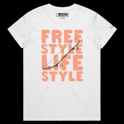 Skateboard Defying Gravity_Female MAPLE White