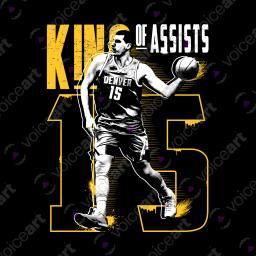 Triple-Double Machine Jokic_Watermark Black