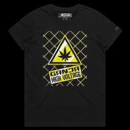 Weed Better Be Careful_Female MAPLE Black