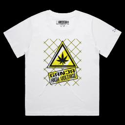 Weed Better Be Careful_Female MARTINA White