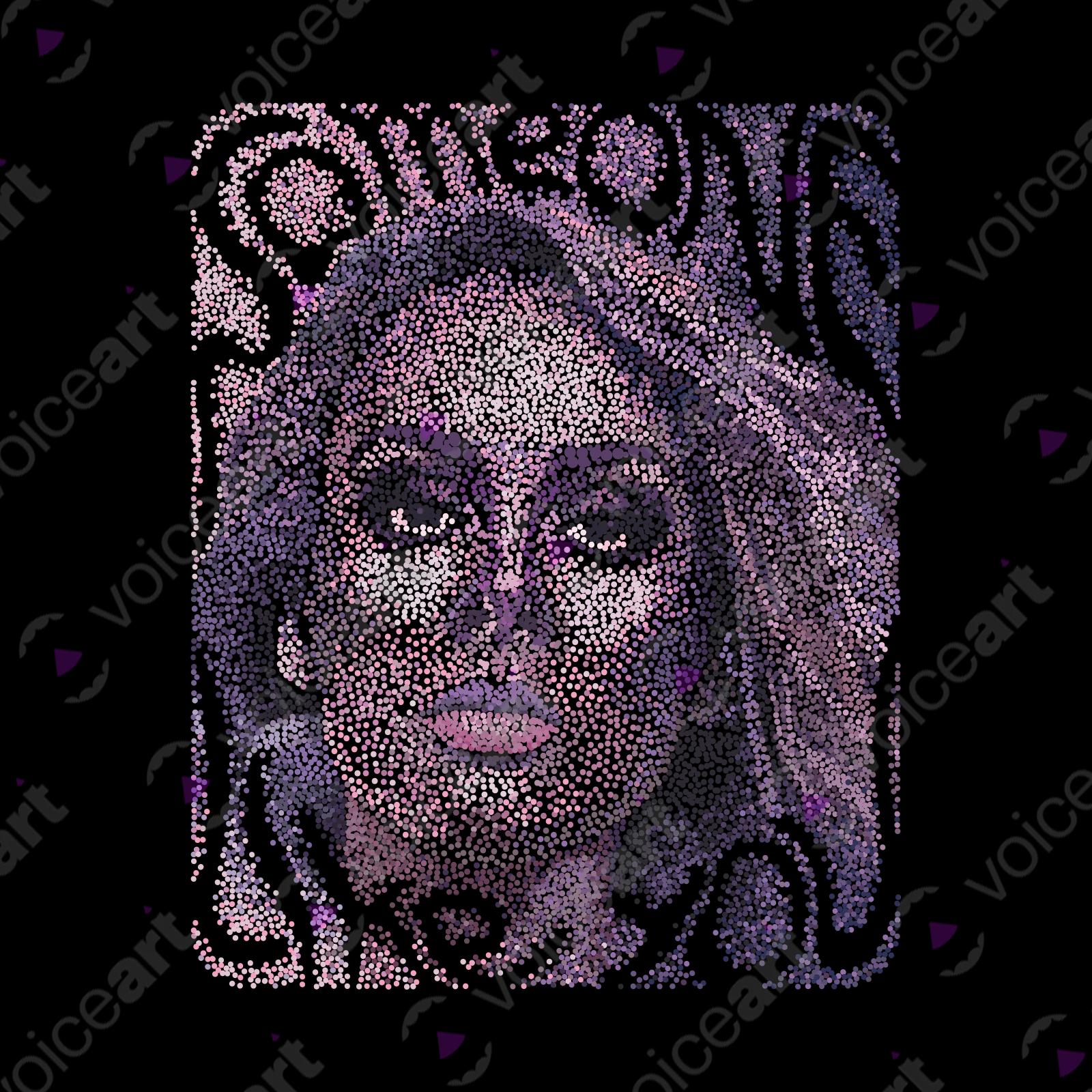 VOICEART White Watermark Fashionable Adele T-Shirt Premium Graphic and Quality Design Popular Grammy Awards Singer Tee
