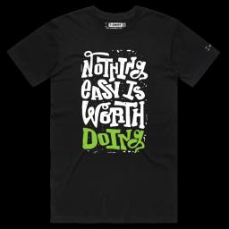 I Did It The Hard Way_v2_Male STAPLE Black